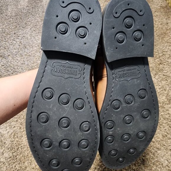 Women's Thursday Boot Co Captain Natural Brown Leather Size 8 1 inch heel - Picture 5 of 8